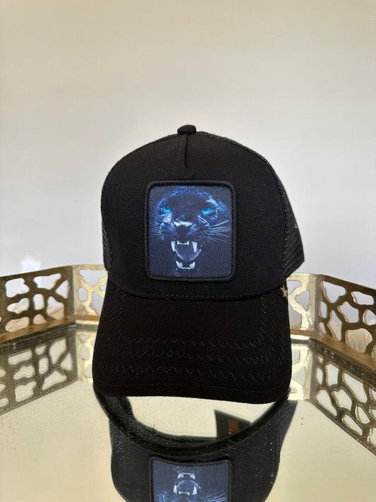 trucker hat Tiger Black