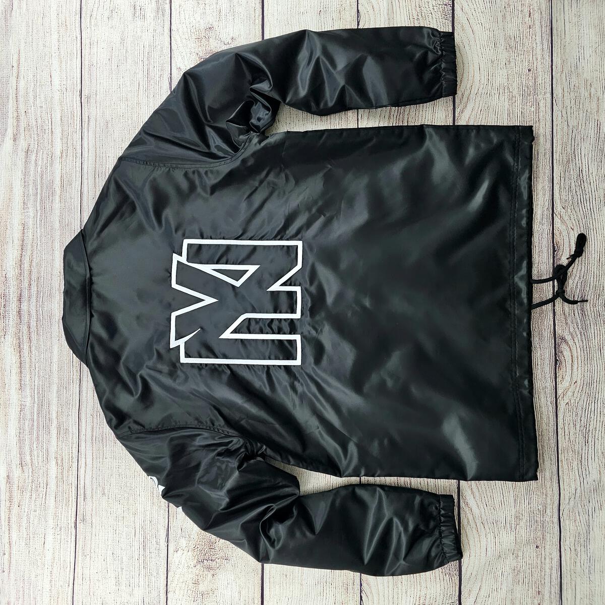 BLACK YANKEES COACHES JACKET