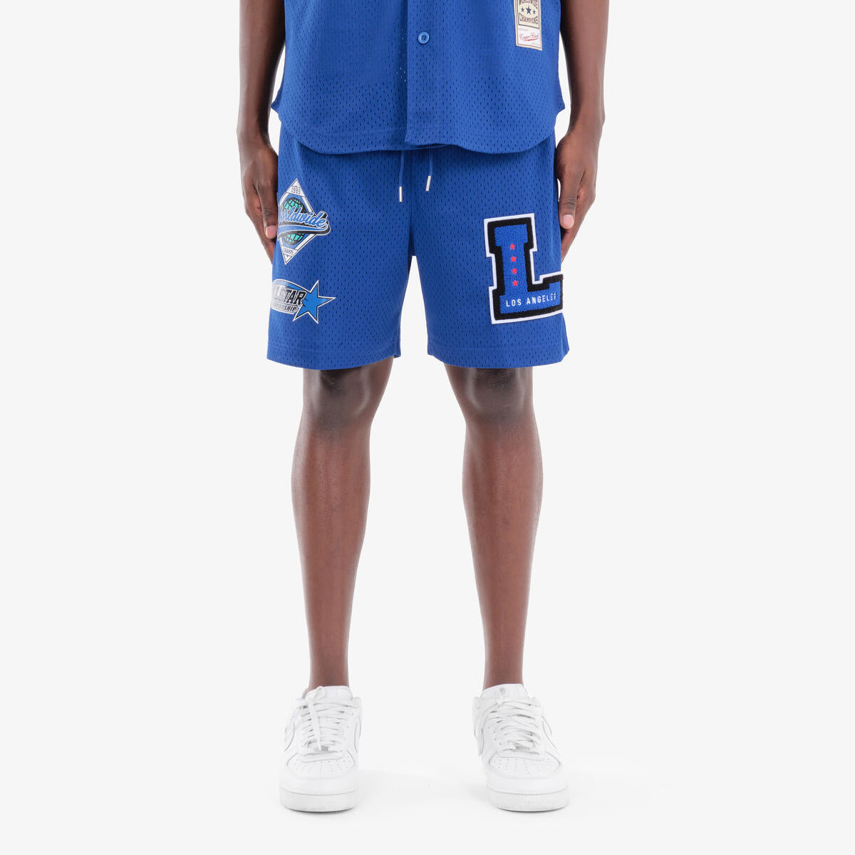 Mesh Jersey Shorts (BLUE)