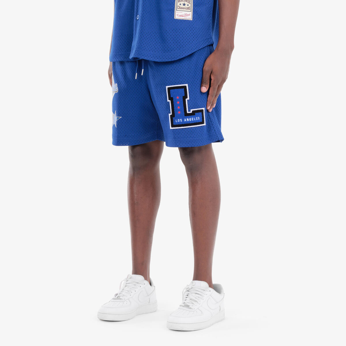 Mesh Jersey Shorts (BLUE)