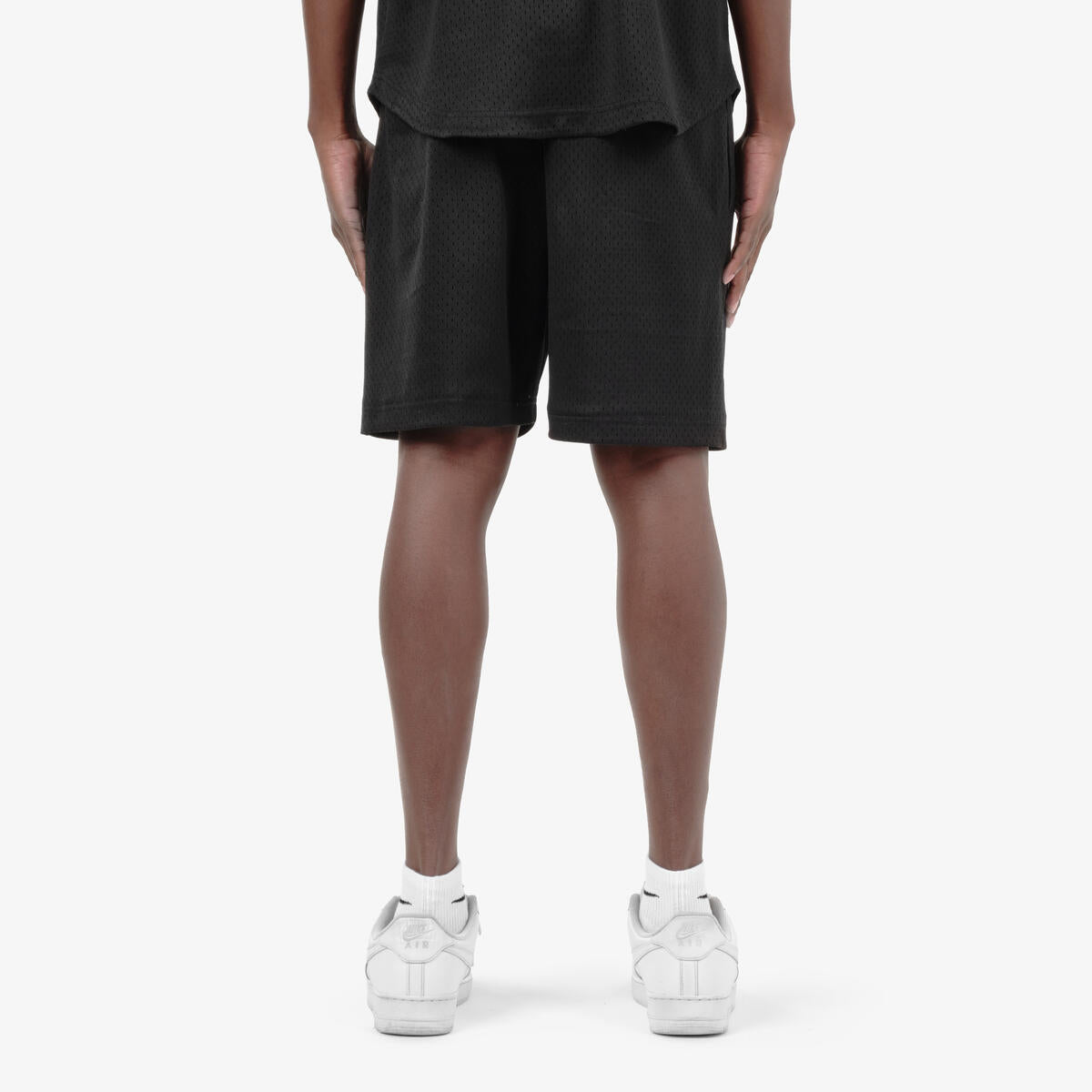 MESH RACING SHORTS (BLACK)