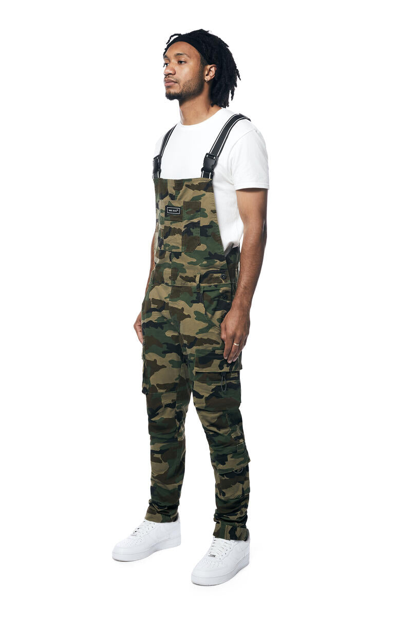 UTILITY TWILL OVERALL (WOOD CAMO)