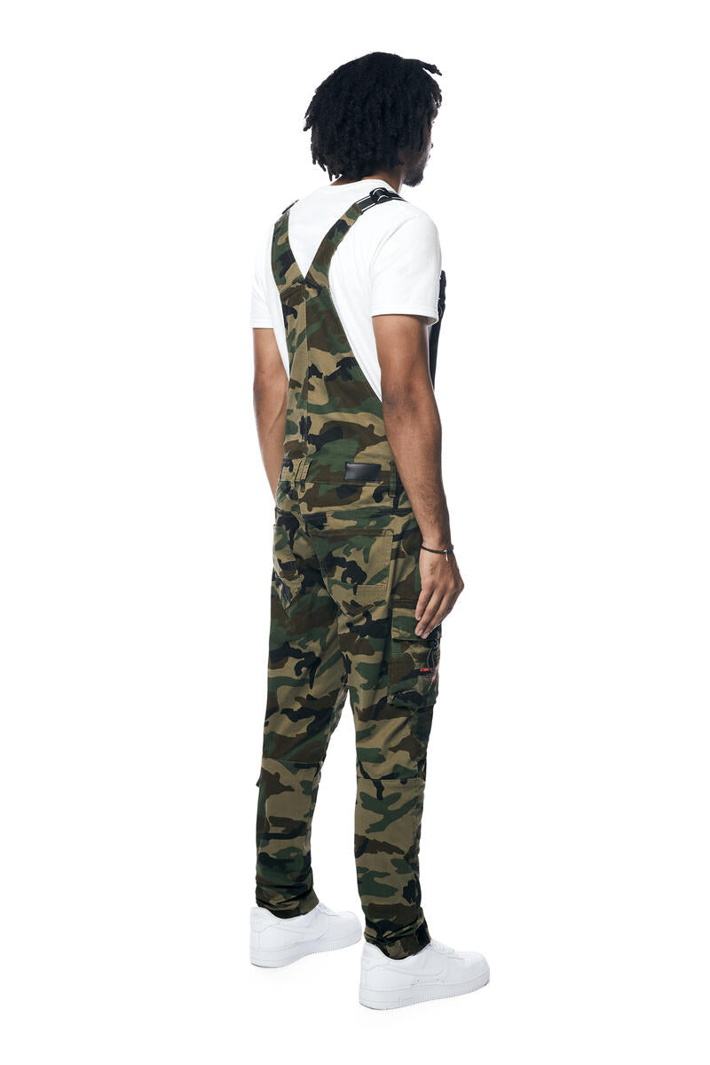 UTILITY TWILL OVERALL (WOOD CAMO)