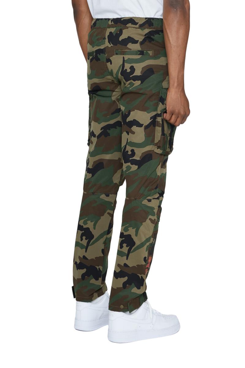 NLYON UTILITY PANTS (WOOD CAMO)