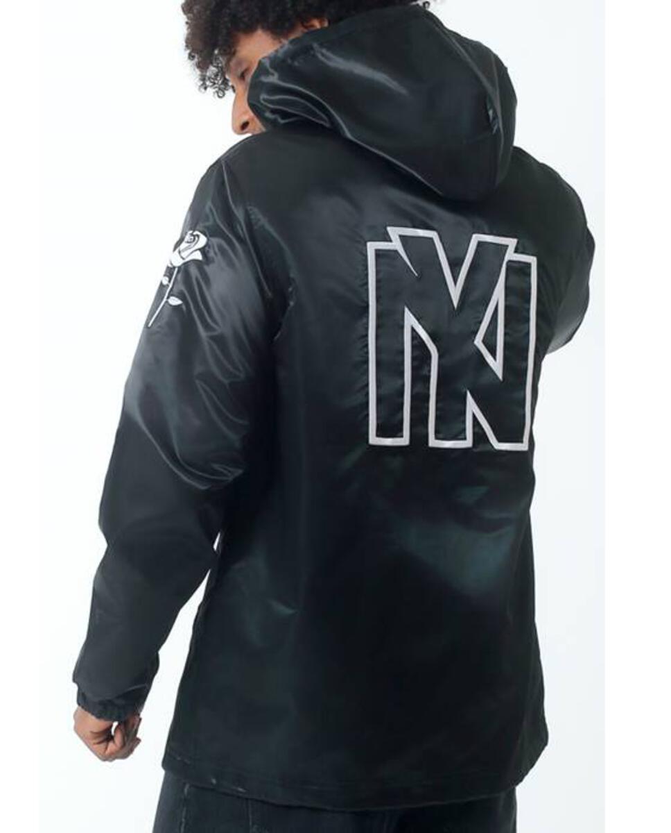 BLACK YANKEES COACHES JACKET