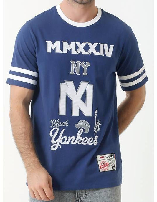 Blk Yankees short sleeve shirt