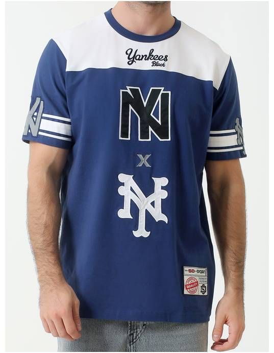 Blk Yankees short sleeve shirt