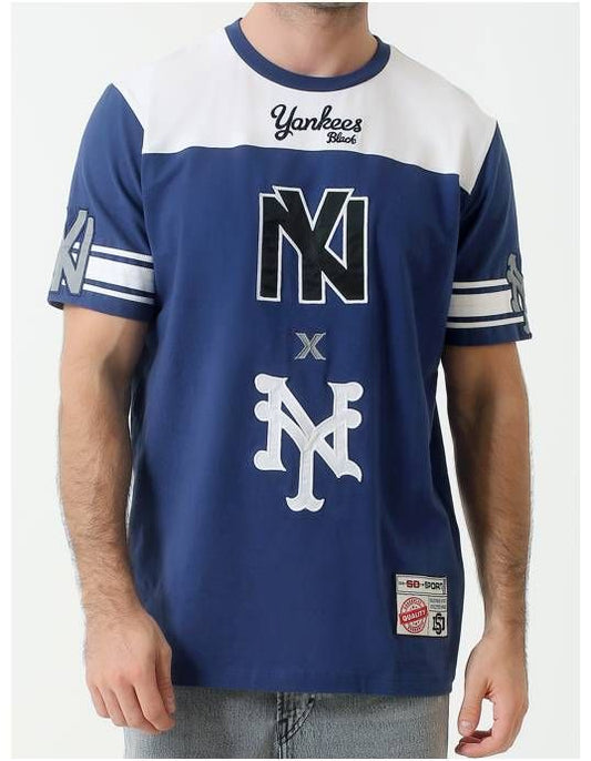 Blk Yankees football jersey short sleeve