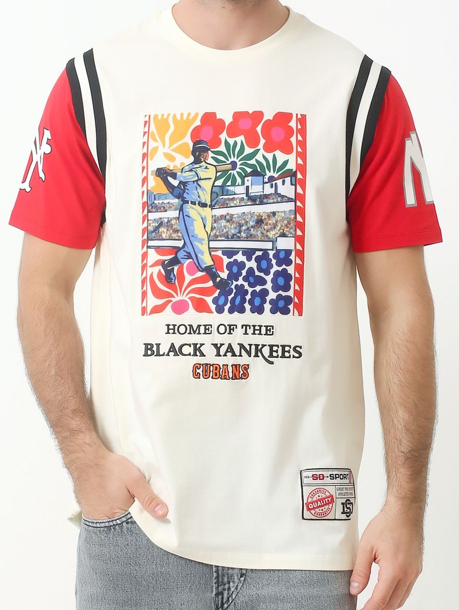 Blk Yankees short sleeve shirt