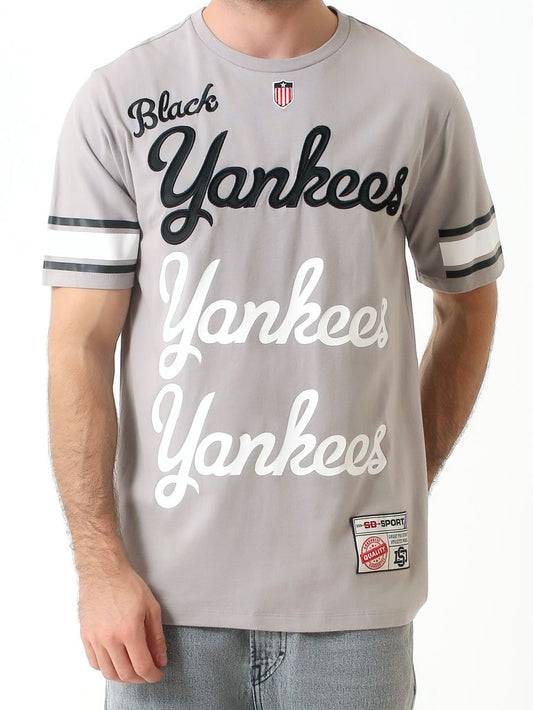 Blk Yankees jersey tee