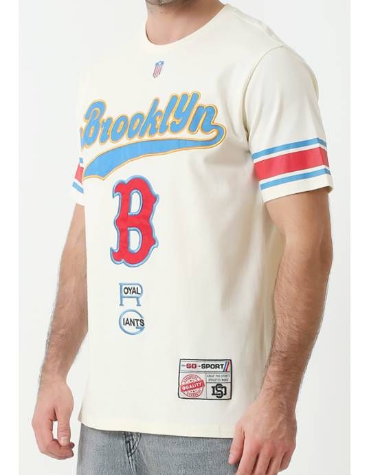 Brooklyn short sleeve jersey tee