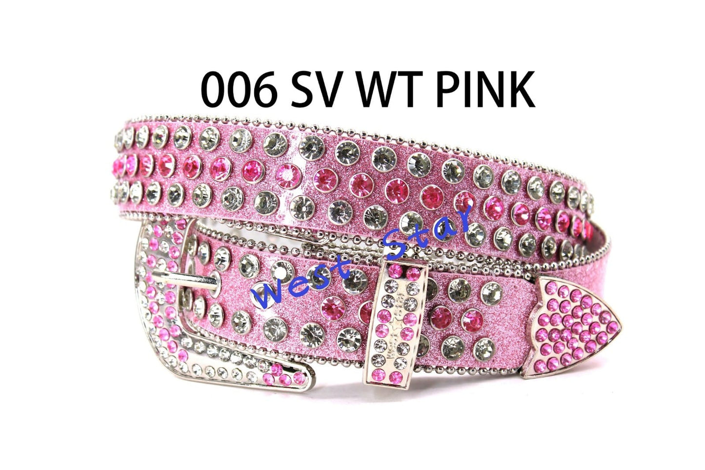 PINK & SILVER BELT