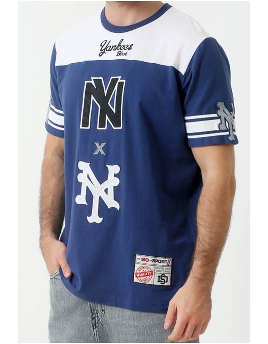 Blk Yankees football jersey short sleeve