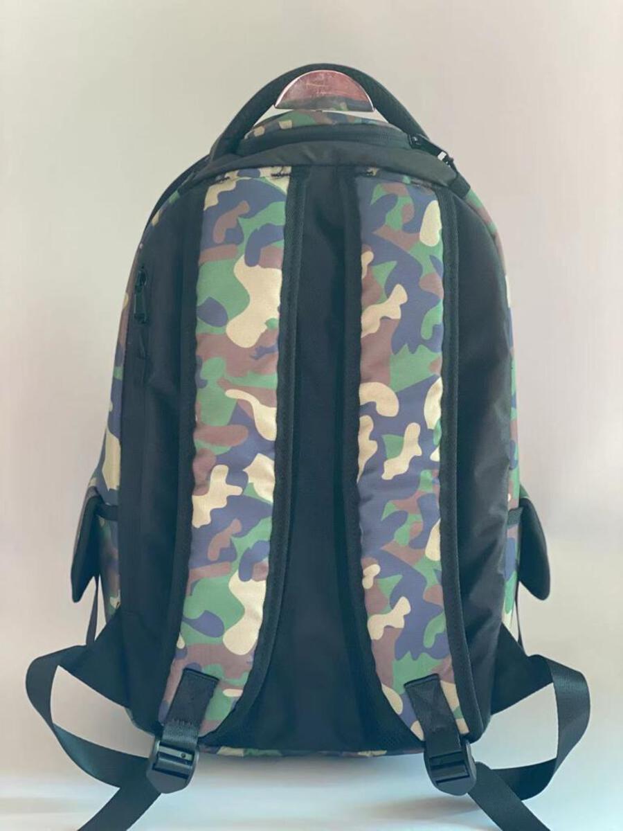 GREEN CAMO SHARK (PREMIUM BACK PACK)