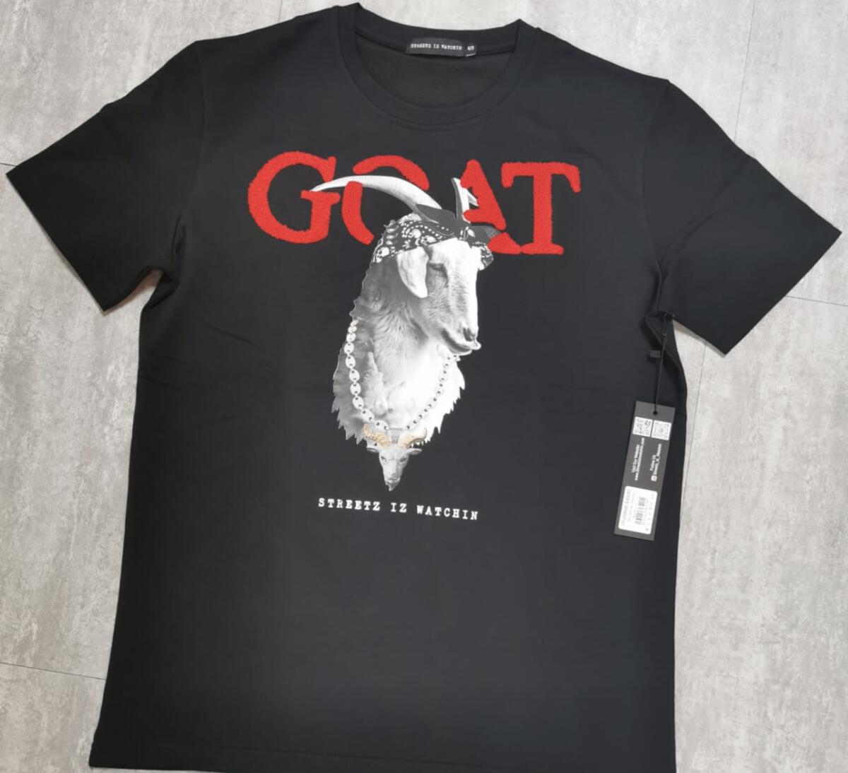 GOAT Black/White/Red