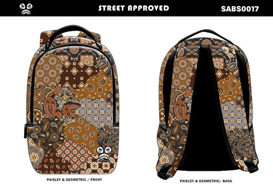 PAISLEY & GEOMETRIC (PREMIUM BACK PACK)