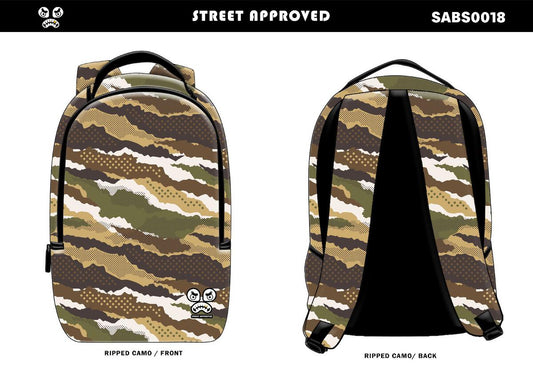 RIPPED CAMO (PREMIUM BACK PACK)